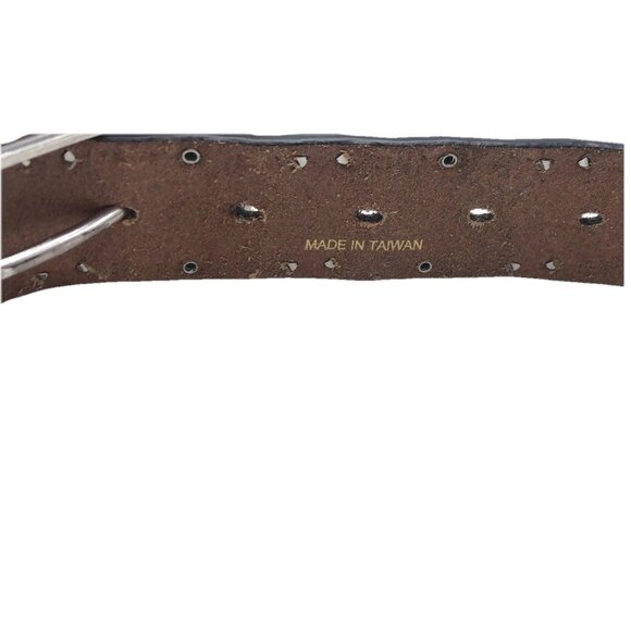 Ariat Southwest Beaded Hair-On Belt Sz S Aztec Colorful Statement Cowboy Retro - Picture 5 of 7